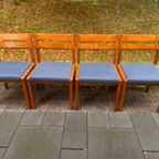 Set Van 4 Scandinavian Style Eetkamerstoelen thumbnail 14