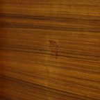 Vintage Mid Century Highboard Kast Lade En Deuren Teak Fineer 200Cm thumbnail 5
