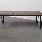 Design Maatwerk Tuintafel Outdoor Antraciet Staal Hardhout 8p thumbnail 5