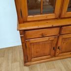 Vintage Landelijke Grenen Buffetkast Wandkast Buffet Kast. thumbnail 13