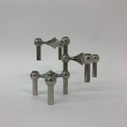 Set Of 3 Candlestick By Fritz Nagel & Ceasar Stoffi And Manufactured By Bmf 1960’S thumbnail 4