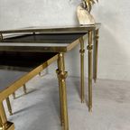 Vintage Brass ‘nesting Tables’ thumbnail 4