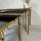 Vintage Brass ‘Nesting Tables’ thumbnail 4