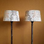 Brocante Vintage Smeedijzeren Lantaarntje, Hanglamp thumbnail 9