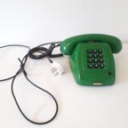 Vintage Groene Telefoon Retro Telefoon Jaren 60 70 thumbnail 4