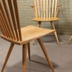 Set Van 5 Deens Design 'Mikado' Stoelen, Kvist thumbnail 6