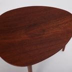 Set Of Three Nesting Tables By Beder Trædrejeri, Denmark 1960s thumbnail 4