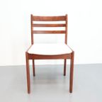 Set Van 4 Vintage Stoelen Nieuwe Bekleding thumbnail 15