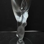 Schitterend Fabergé Champagneglas 'kissing Doves" Met Matglazen Duiven, Jaren 80 thumbnail 7