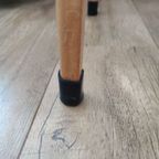 Vintage Houten Formica Tafel Bureau Tafeltje Kind Tiener Tv thumbnail 8