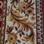 Rood Oosters Vloerkleed Met Onder Andere Gele Bloemen 285x200cm thumbnail 6