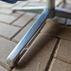 Vintage Fauteuil Nieuw Bekleed Ribstof Draaifauteuil thumbnail 10