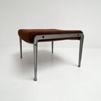 Zeldzame Fauteuil Met Voetenbank Toegeschreven Aan Gispen thumbnail 7