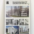 Poster In Lijst Weissenhofsiedlung Stuttgart 1927 Ludwig Mies Van Der Rohe thumbnail 4