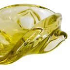 Mid-century Murano Glas Schaal Groen thumbnail 8