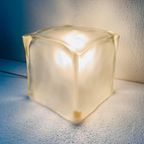 Ice Cube Glazen Lamp Ikea Iviken , Jaren 90 thumbnail 2