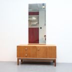 Vintage Dressoir Met Bijpassende Spiegel thumbnail 5