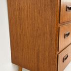 Scandinavisch Vintage Teak Fineren Ladekast Selfors thumbnail 5
