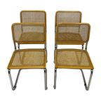 Set Van 4 Cesca Stoelen B32 Made In Italy Design thumbnail 14