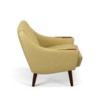 Geherstoffeerde Deens Design Vintage Fauteuil By Johannes Andersen, 1960S thumbnail 9