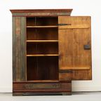 Antieke Beschilderde Bruidskast 1830 thumbnail 8
