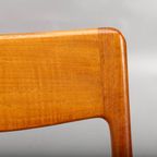 Teak Boomerang Stoel, Model #370 By Erik Christensen For Slagelse, Set Van 6 thumbnail 11