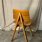 6X Hans Anlinker Geperste Stoelen, Moderne Vintage Stijl thumbnail 12