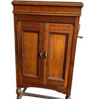 Vintage Grammofoon Meubel Met Grammofoon Speler thumbnail 8