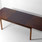 Mid-century Palissander Minimalistische Uittrekbare Eettafel Van Alfred Hendrickx, 1960 thumbnail 2