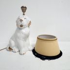 Vintage Tafellamp Van Keramieken Labrador thumbnail 5