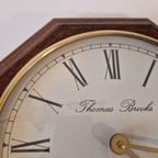 Oude Engelse Klok Wandklok Thomas Brooks London thumbnail 6
