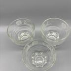 Set Vintage Cocktailglaasjes Print Wit 3 Stuks thumbnail 7