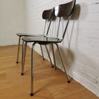 Vintage Formica Keukenstoelen Eetkamerstoelen Jaren 60 thumbnail 6