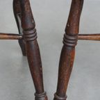 Tijdloze Elegante Set Van 10 Antieke Engelse Oxford Eetkamer/ Keuken Stoelen thumbnail 11