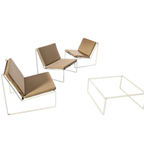 Kho Liang Ie 024 Set Lounge Chairs / Coffee Table Artifort 1962 thumbnail 10