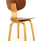 Cees Braakman Voor Pastoe Eetkamerset Tb35 Eettafel + Sb02 6 Eetkamerstoelen thumbnail 6