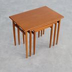 Vintage Nesting Tables | Bijzettafels | Teak | Zweeds thumbnail 4