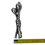 Handmade - Organic Shaped Drawer / Door Pull Or Handle - Casted Aluminum (New Old Stock) - Made I thumbnail 7