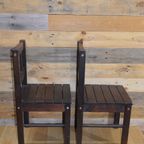 2 Kinderstoeltjes Van Hout Opknappertjes thumbnail 3