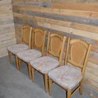 Kamerstoelen Patine Blank Eiken 4 Stuks thumbnail 10