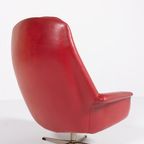 Vintage Swivel Lounge Chair By Henry W. Klein For Bramin thumbnail 9