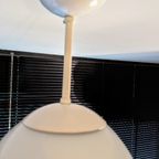 Vintage Opaline Hanglamp Van "Gispen/Giso" Jaren 50S thumbnail 13