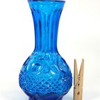 Blauwe Vaas Glas thumbnail 3