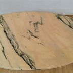 Vintage Hollywood Regency Salontafel Koffietafel Marmer Blad thumbnail 7