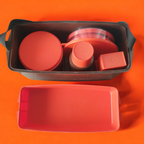 Retro Picknickset Safari Style Oranje Bruin Voor Vw T2? thumbnail 8