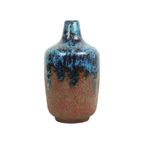 Zeer Zeldzame Blauwe Ceramano Incrusta Vaas 219 Hans Welling Design Fat Lava thumbnail 6