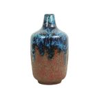 Zeer Zeldzame Blauwe Ceramano Incrusta Vaas 219 Hans Welling Design Fat Lava thumbnail 4