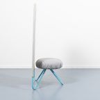 1980’s Rare Italian Design High Back Chair / Stoel From Bonaldo thumbnail 7