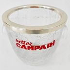 Vintage Ijsemmer Glas Chroom Campari 1960’s thumbnail 5
