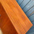 Teak Mid Century Mid-Board Kast , Jaren 60 thumbnail 3